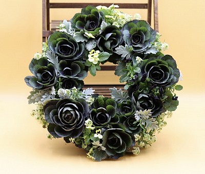 ブラックルシアンリース